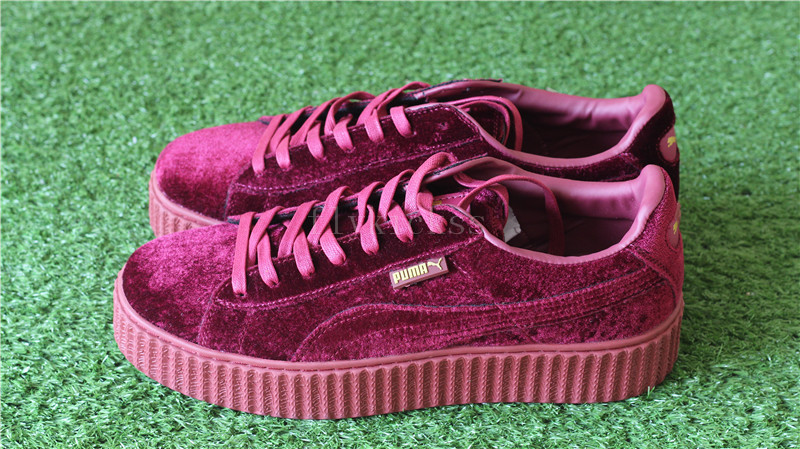 Rihanna Puma X Fenty Creepers Red Wine